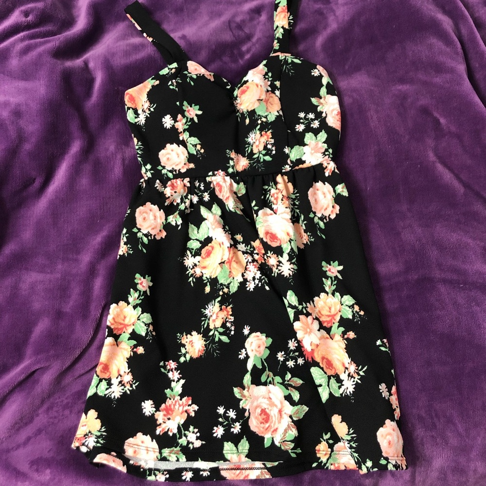 Floral Rose Dress
